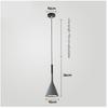 Modern Style Hanging Lamps Black White Chandelier Home Lighting Lampshade Fixtures  For Kitchen
