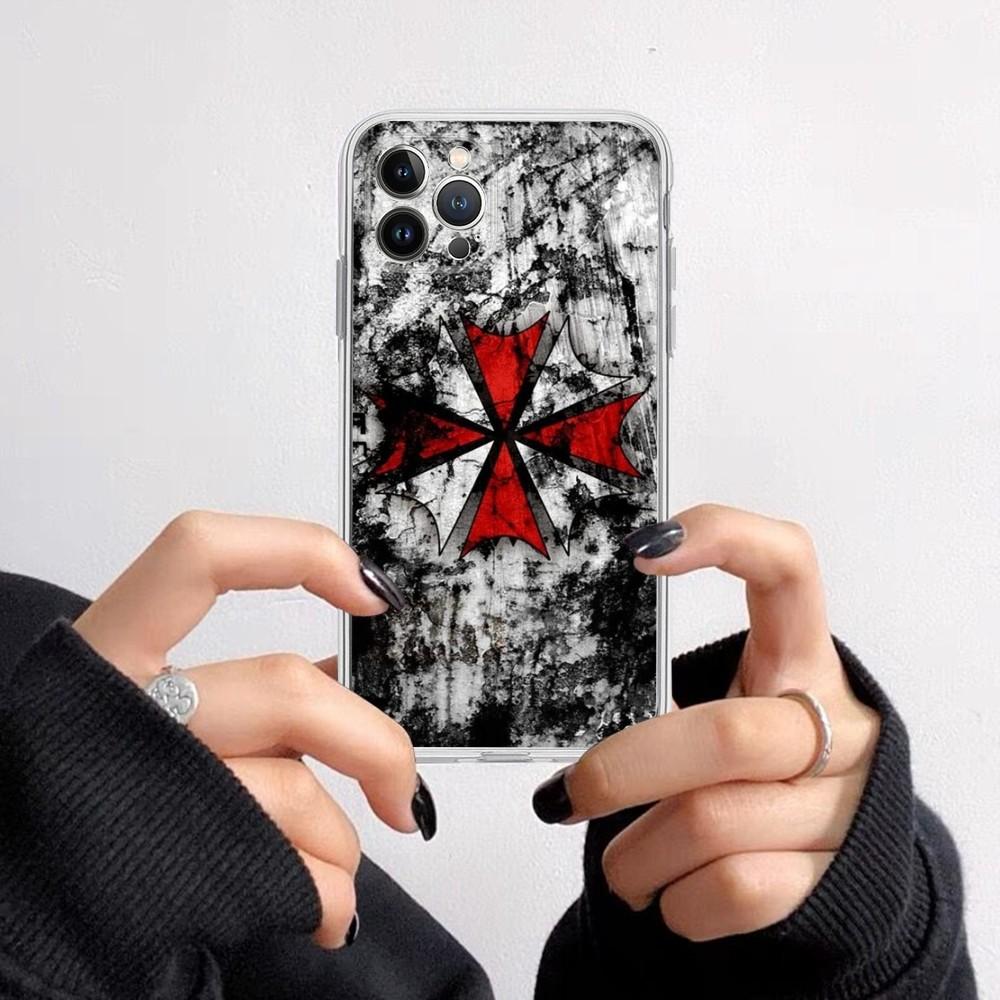Чехол для телефона Umbrella Corporation для iPhone 16 15 8 7 6 6S Plus X SE XR XS 14 11 12 13 Mini Pro Max