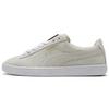 Puma Замшевая классика Металлический значок 'Белая команда Золото' 370081-02