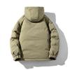Стеганая одежда мужская зимняя новая модная брендовая хлопковая одежда утолщенная одежда с капюшоном инструменты