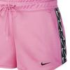 Nike Спортивные шорты прямого кроя с вышитым логотипом и шнурком, женские шорты розового цвета CJ6318-610