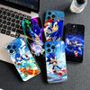 Casing for Apple iPhone 12 13 Pro Max Mini ProMax X XR Air 13Pro XS Phone Cover Protective Case S-Sonics-Anime Hedgehogs