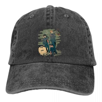 Стираная мужская бейсболка Anya Bond Trucker Snapback Ковбойские кепки Dad Hat Аниме Кепки для гольфа