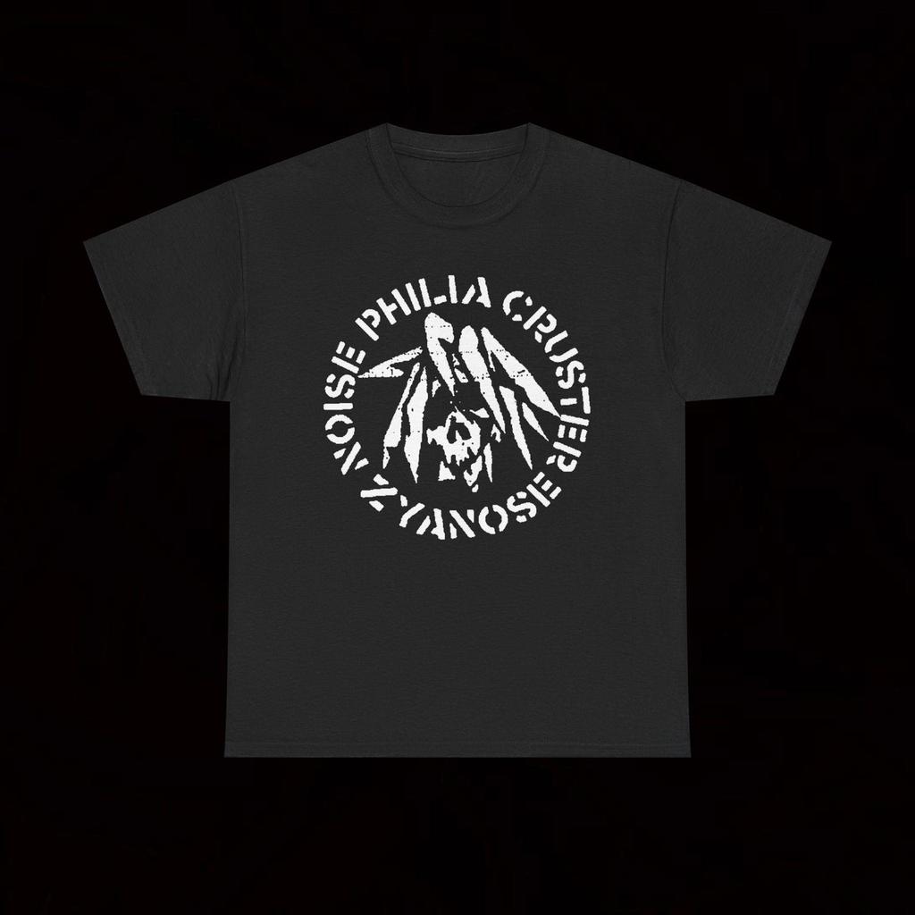 Zyanose Noise Philia Crusties Футболка Crust Punk Винтажный Хардкор Мрак Framtid Молодежь Рейгана Газовая Атака Disturd Skaven Перерыв Бесчестие