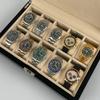 Мужские автоматические механические часы AP Royal Oak 15407, водонепроницаемые, с люминесцентными метками, стальной браслет