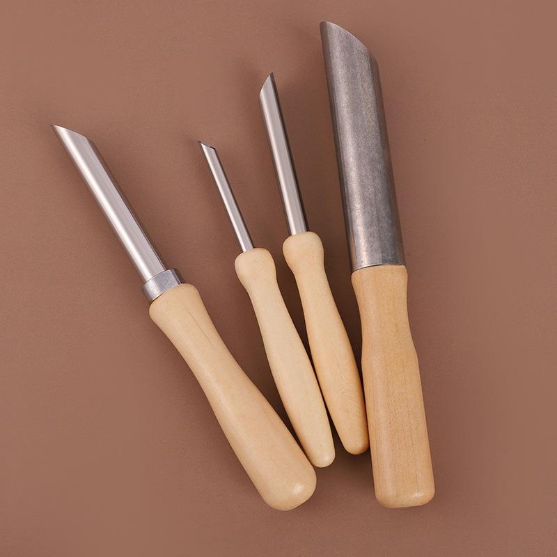 4 шт./набор из нержавеющей стали дырокол для резьбы скульптуры моделирования керамики резки штамповки керамики полимерной глины инструменты