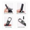 VIJT4 For Skoda 2026 Metal Keyrings Keychain Leather Key Rings Spring Snap S Kodiaq Octavia 2 3 Yeti Karoq Rapid Fabia VII VRS