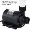 Portable Mini DC 12V Garden 5M 800L/H Brushless Motor Submersible Water Pump for Cooling System Fountains Heater Ultra-quiet