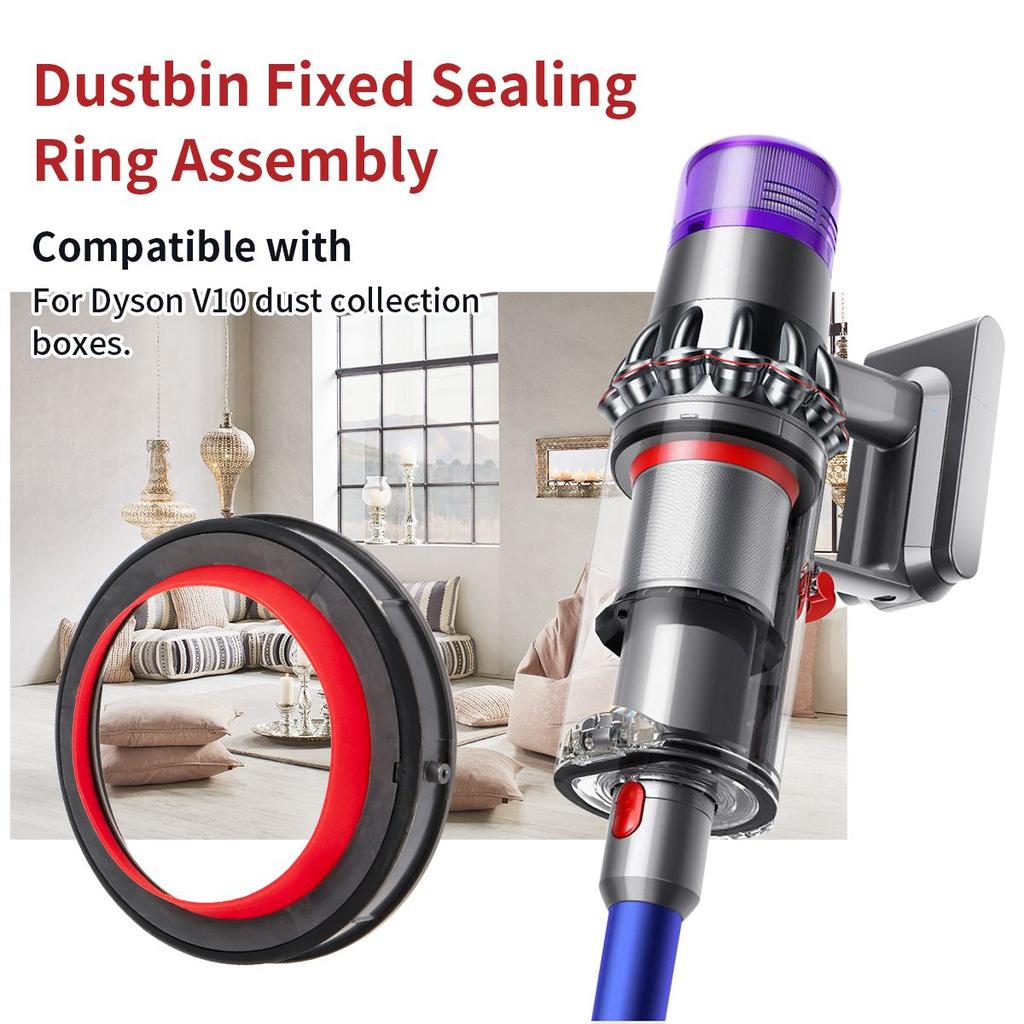 Аксессуары для пылесоса Dyson V10: Резиновое уплотнительное кольцо для нижней крышки контейнера для пыли и мусора