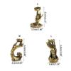 Portable Buddha's Hand Incense Holder Buddha's Hand Reverse Flow Incense Tray  Tearoom