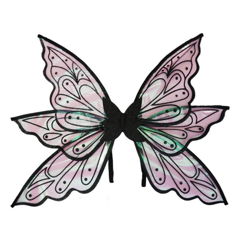 Sparkling Organza Butterfly Wings Girls Angel Wings  for Halloween Dress Up Party Favor Gift