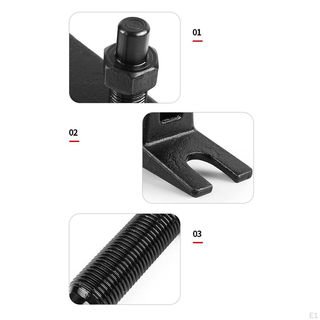 Ball Head Separator Tool Tie Rod End Puller Durable Adjustable Sturdy Removal Slack Adjuster