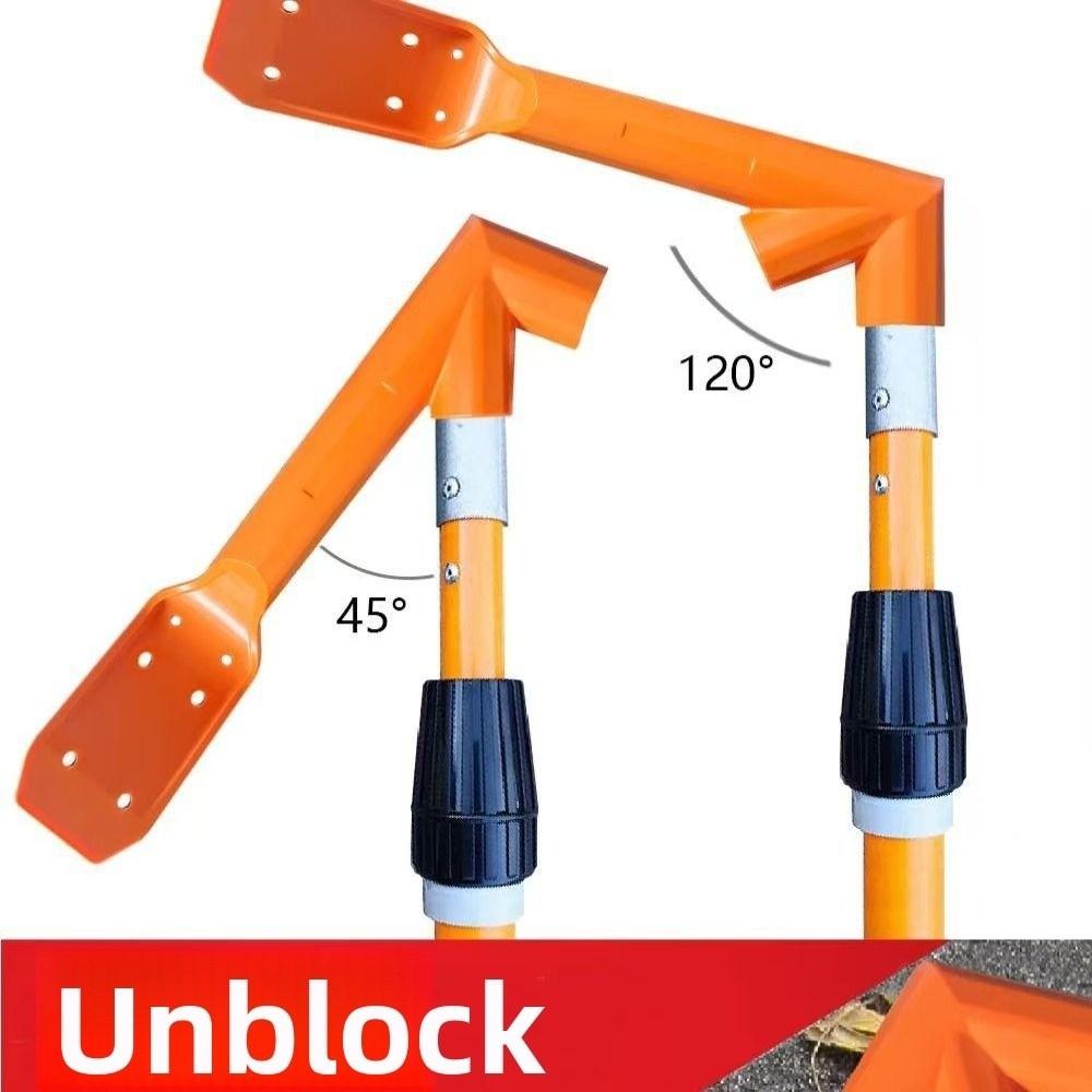 Ergonomic Pipe Cleaners Tool Long Handle Drain Unclogger Drainage Channel Cleaning Tools  Street