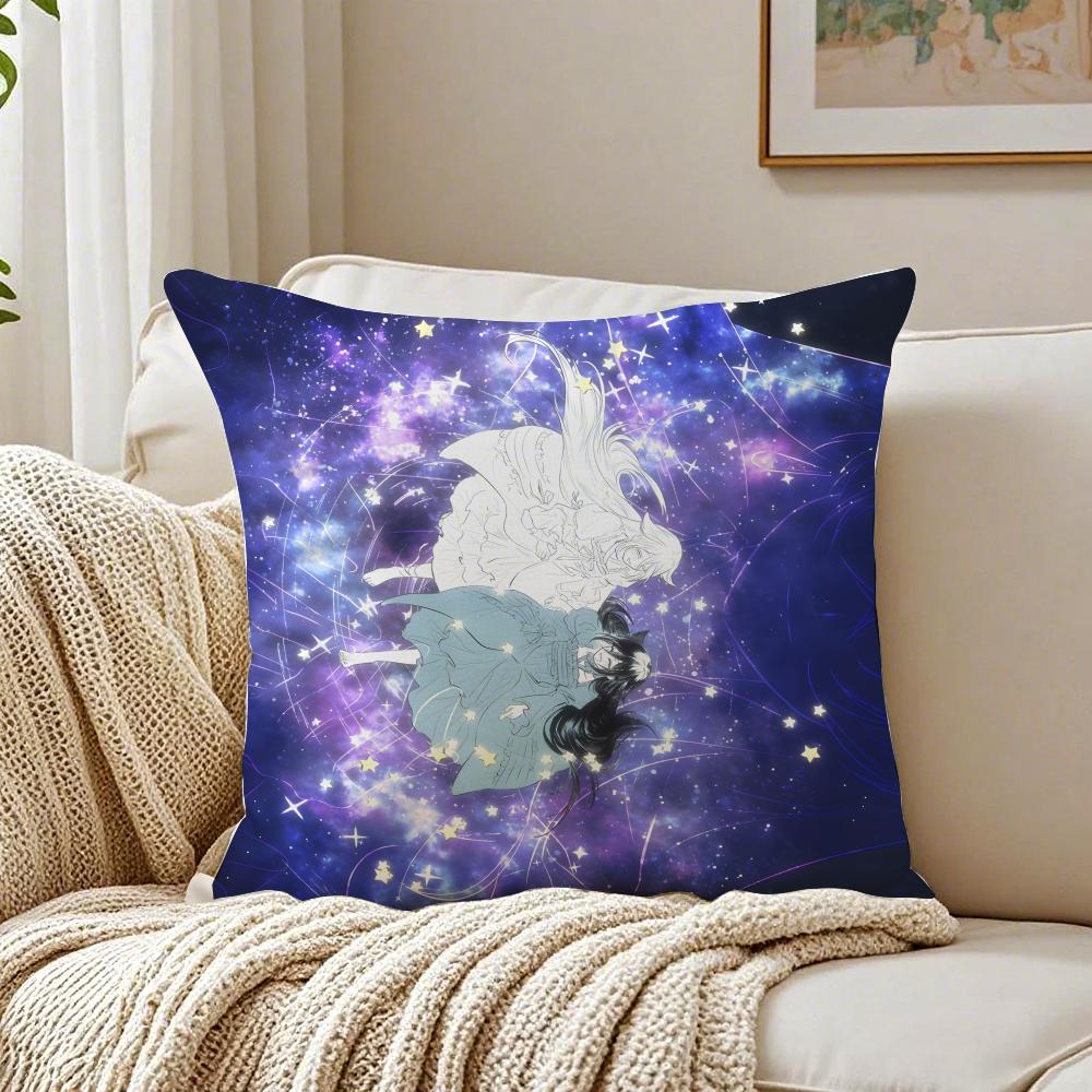Anime PPandora Hearts Cushion Cover Pillowcase Antidustmite living Room Sofa Decor Cushion Room