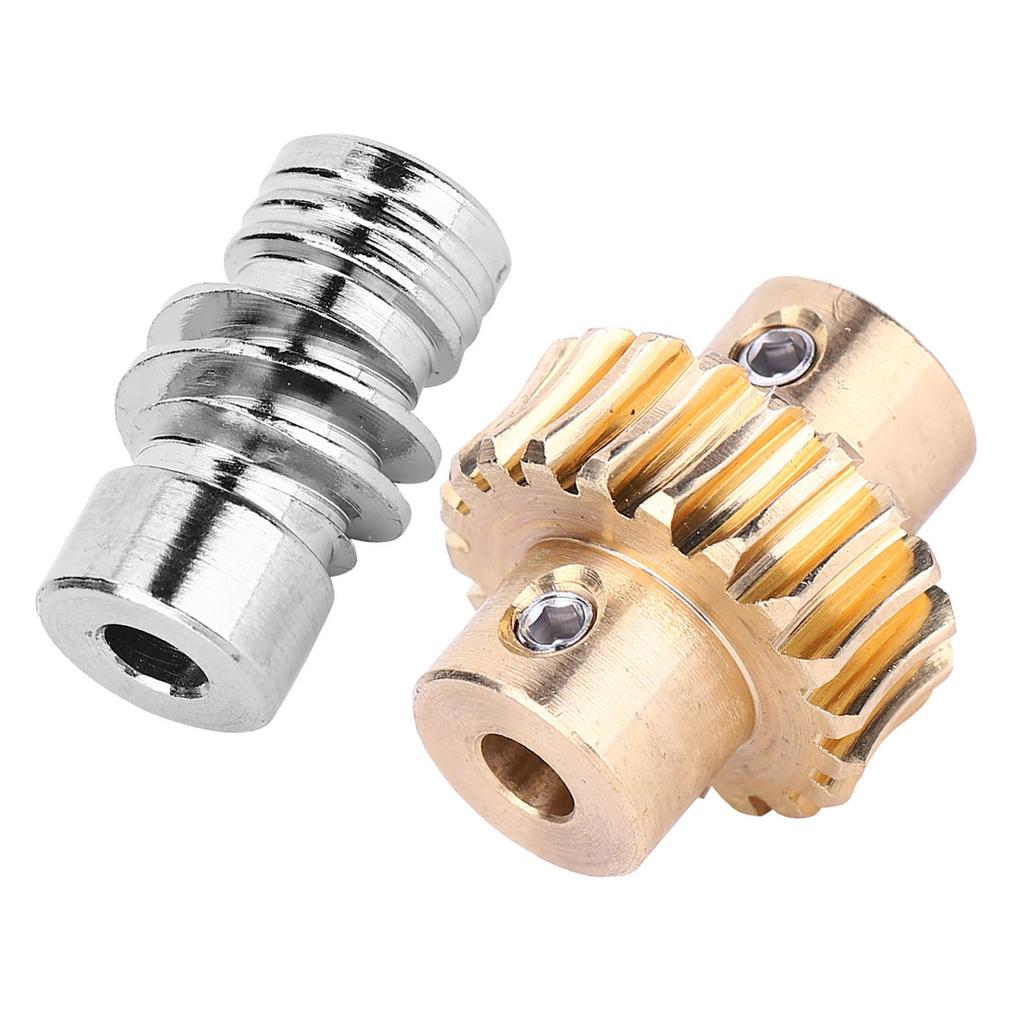 Industrial Robot 10:1 Worm Wheel Bronze Worm Gear Metal Worm Set Industrial Robot Parts