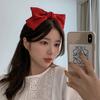 Toktok Warehouse Satin Big Ribbon Headband Luxury Satin Hairband Thin Headband Ribbon Satin King Ribbon Headband