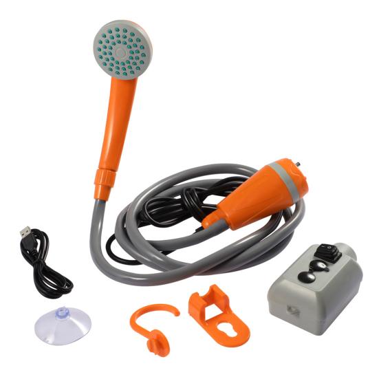 Перезаряжаемый набор для душа. Отличная система очистки. Широко применяется, многоцелевой, для кемпинга на открытом воздухе.