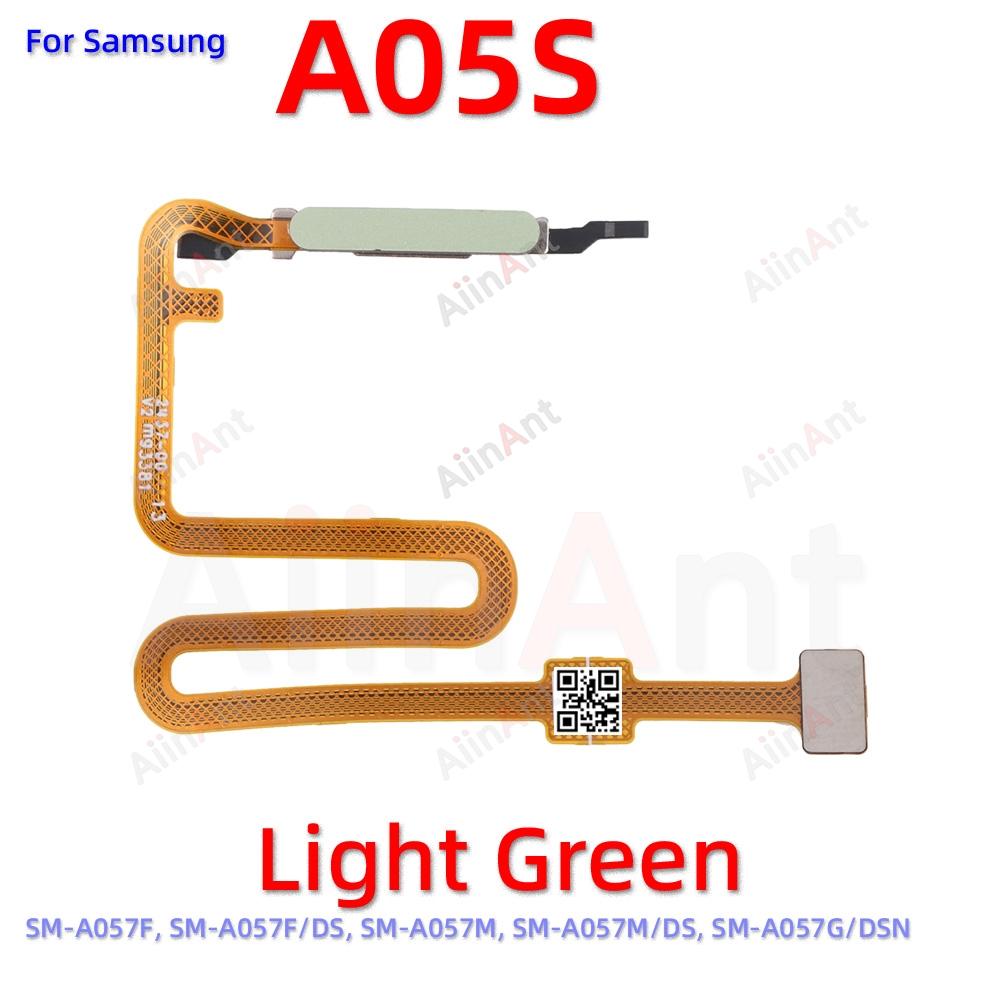 Aiinant Back Button Touch ID Finger Scanner Fingerprint Sensor Flex Cable For Samsung Galaxy A03 A04s A05s A06 A037F A047F A057F