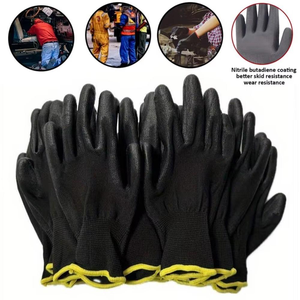 Hand Protect Safety Work Gloves Nylon Repair Special Gloves Work Gloves PU Gloves Carpenter