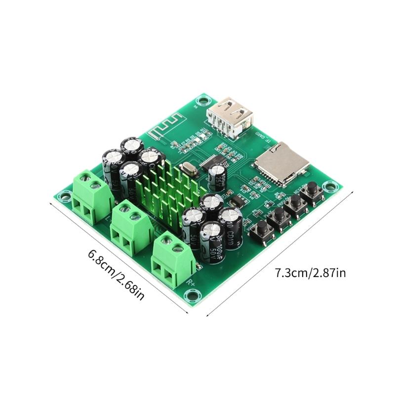 DC12-24V TPA3116D2 50W + 50W плата усилителя двухканальная цифровая плата усилителя высокой мощности AMPModule