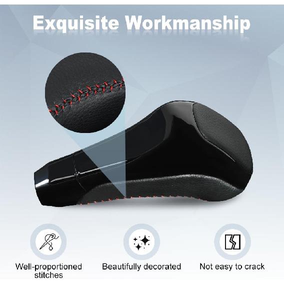 JDMON Automatic Gear Shift Knob Head Lever Compatible with Toyota 4Runner 2012-2023 Toyota Tundra TRD PRO 2014-2021 Shifter Knob Handle Lever Replace