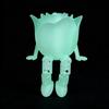 Фигурка розы, напечатанная на 3D-принтере, статуэтка красной розы, светящаяся в темноте, с гибкими шарнирными ногами, романтический подарок на Рождество, День святого Валентина, домашний декор