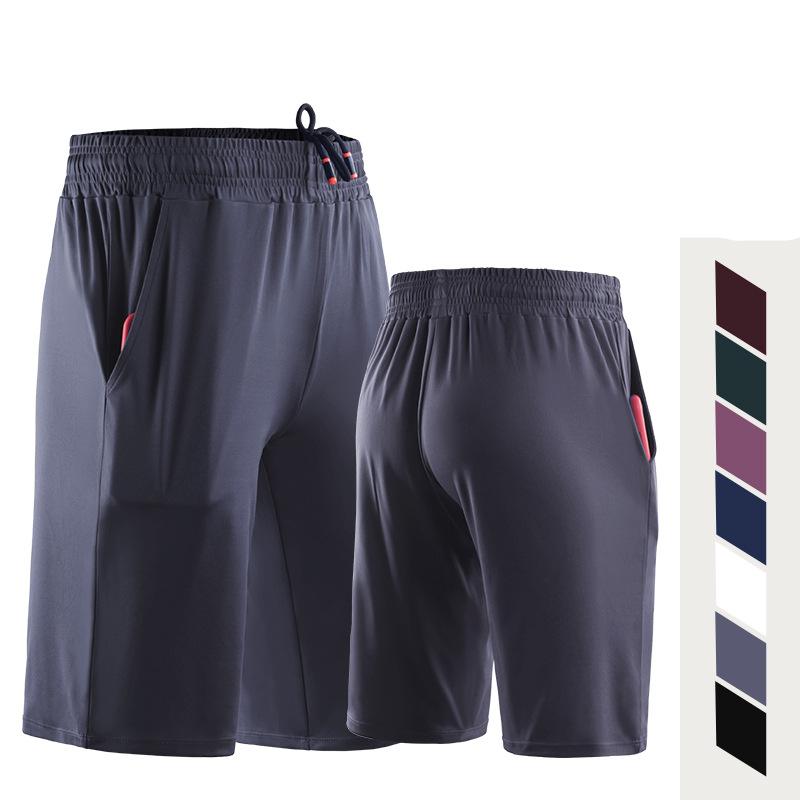 7 цветов, спортивные шорты, женские летние свободные прямые повседневные дышащие шорты для фитнеса, M-4XL