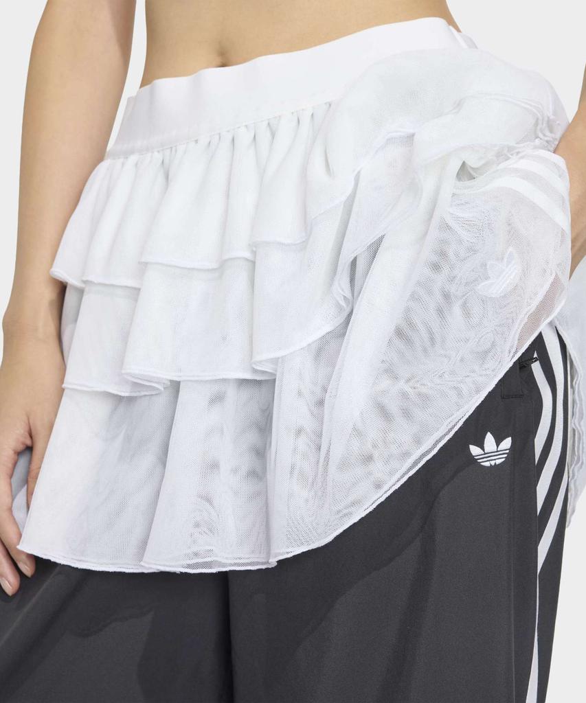 ADIDAS Lace Adilenium Firebird Track Pants - Black / Ks1431