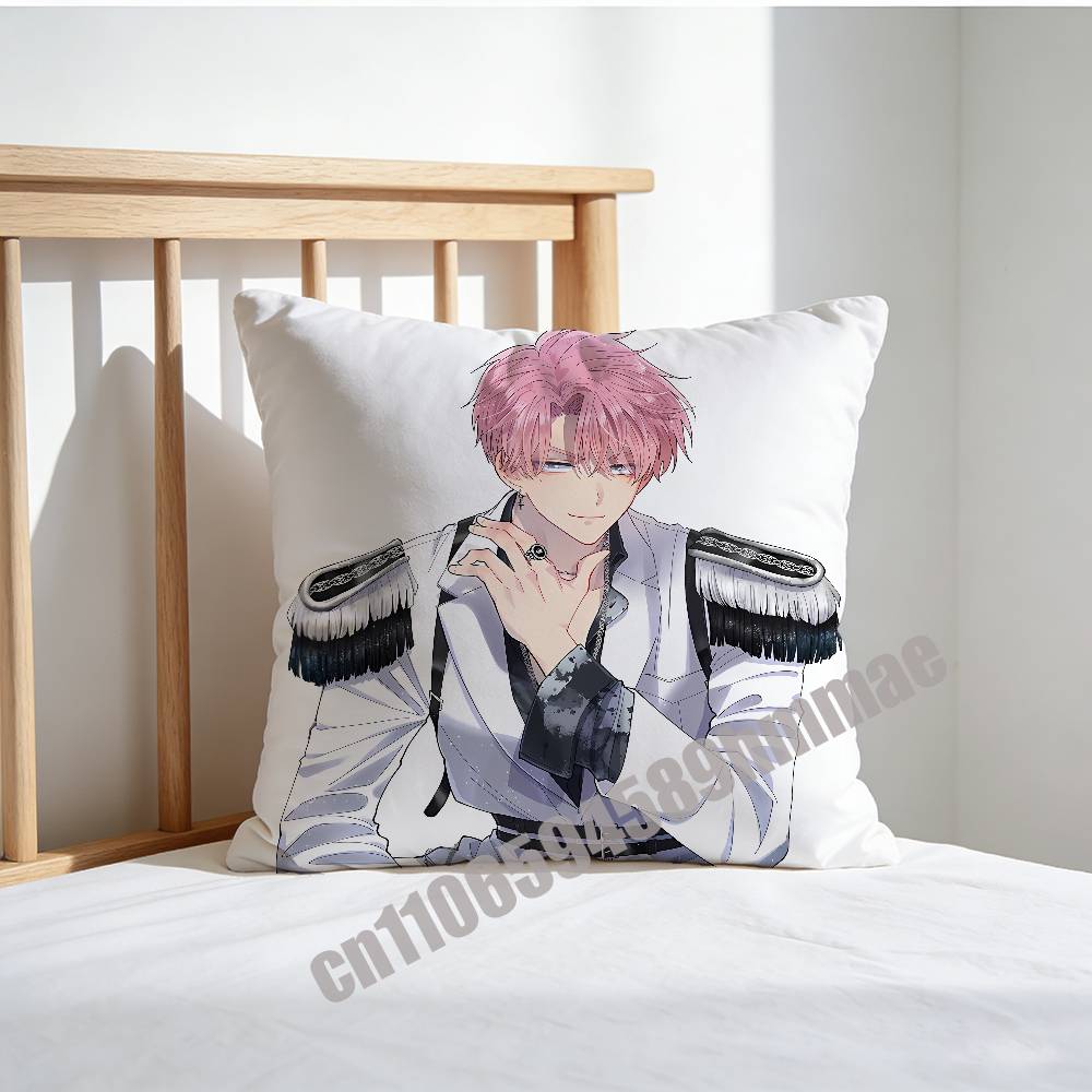 For Tamon-Kun Ima Docchi Fukuhara Tamon Utage Kinoshita Throw Pillow Case Sham 45X45Cm 35X35Cm Square Home Pillowcase Cushion