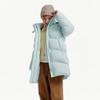 Tanboer Kids Mid-Length Down Jacket with Detachable Hood