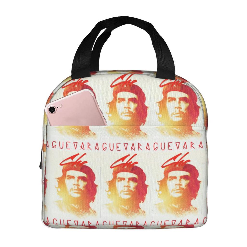 Che Guevara Insulated Lunch Bag for Women Kids Portable Food Boxes Thermal Lunch Box Tote