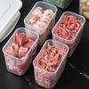 1 Set Beige Color Storage Holder Tight Sealing Great Side Dish Food Container Box