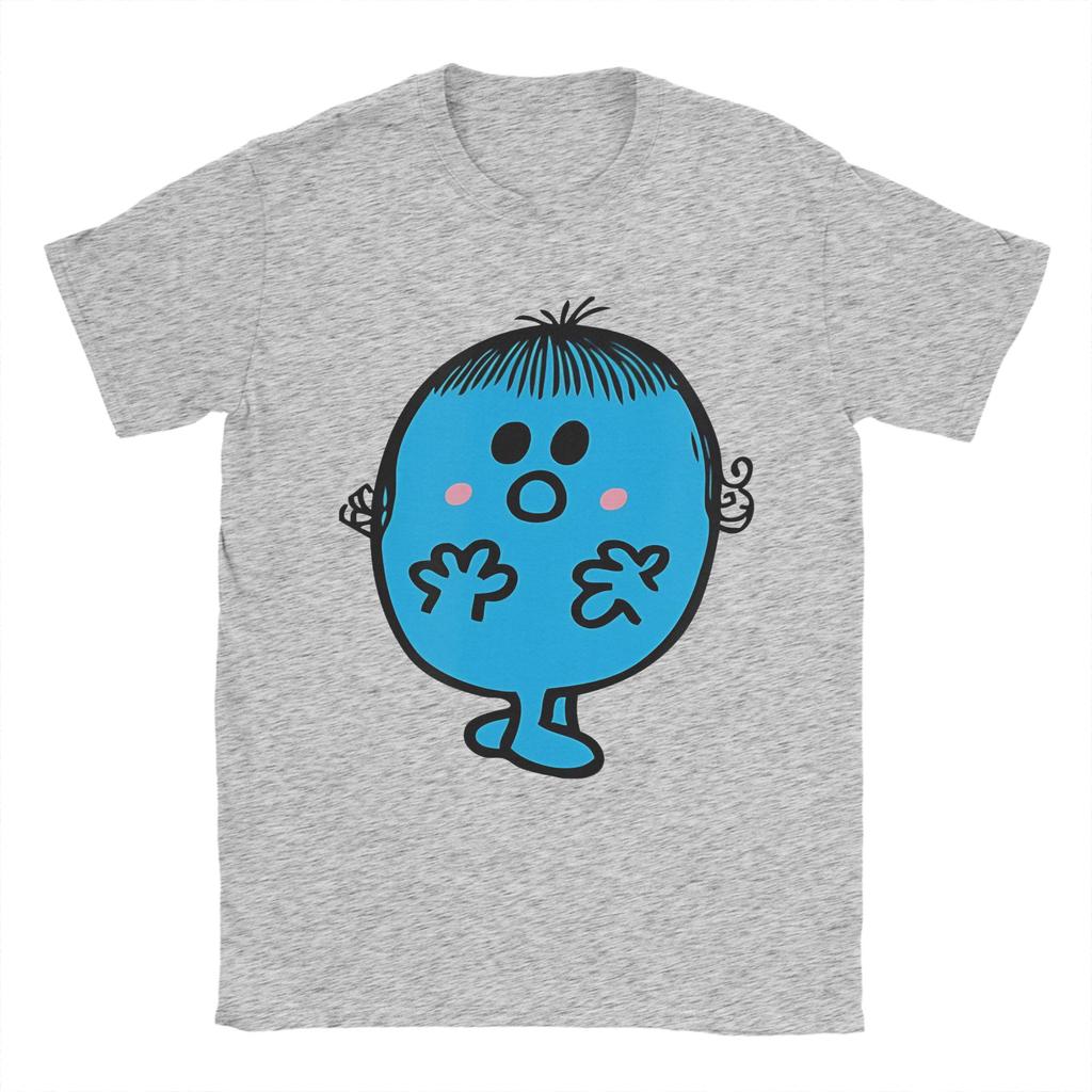 Смешная футболка Mr Men Little Miss Shy, смешная, милая, мужская, хлопковая, с коротким рукавом, с круглым вырезом, летние топы