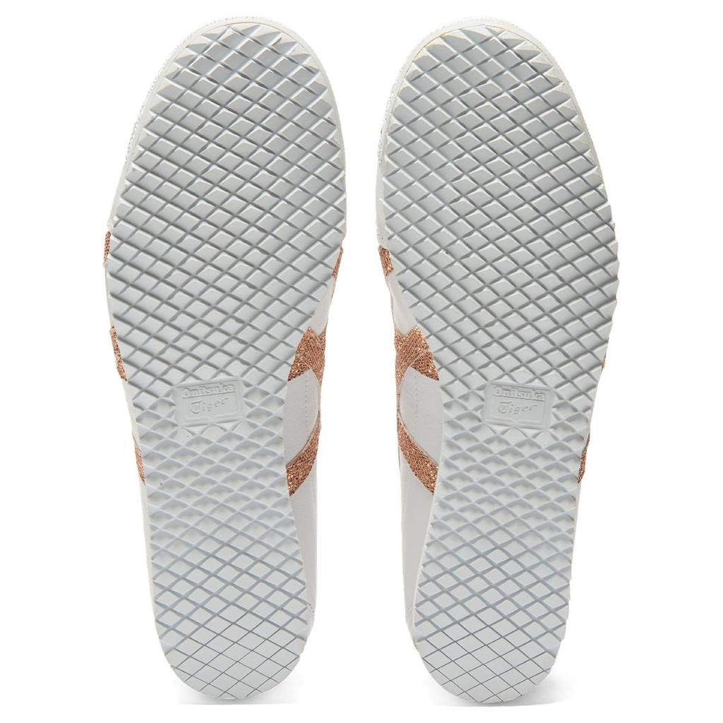 Onitsuka Tiger Mexico 66 Sd White Rose Gold Glitter Sneakers 1183C345-101