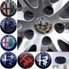 10 шт. Черные колпаки ступицы колеса 56 мм для GTAM Giulietta Mito Brera Giulia - Декоративные крышки для модификации логотипа колеса автомобиля