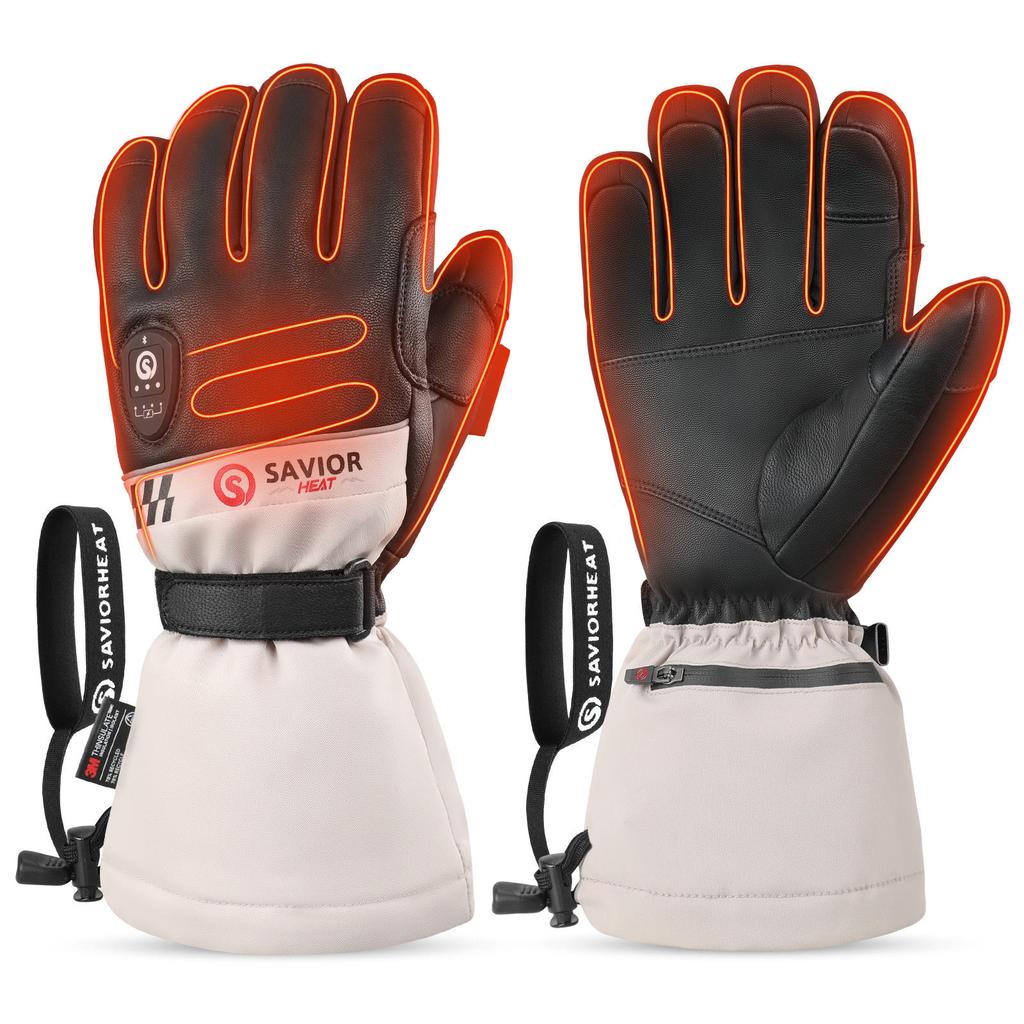 SAVIOR HEAT 7.4 V 3000 mAh 3M for heated ski and snowboard gloves, insulated, waterproof, and touchscreen-compatible