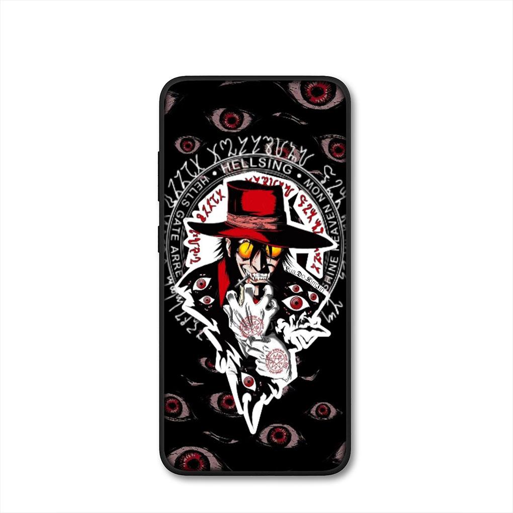 Чехол для телефона Hellsing Alucard Аниме для Xiaomi Redmi Note 11 10 9 8 Pro 9S 10S 11S 9A 9C NFC 9T 10A 10C 8A Мягкий чехол