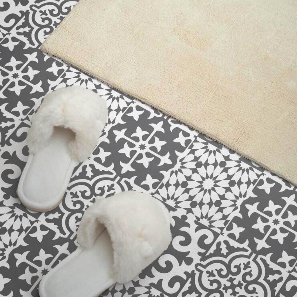 Self-Adhesive Vinyl Panel With Decorative Print 100x50 cm Decorative patterns on tiles
