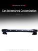 Customizable Rear Bumper Skeleton for BMW 5 Series F10/F18 51127184769