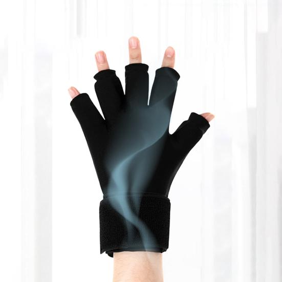 Пакет со льдом для запястья для облегчения синдрома запястного канала Перчатка для пакета со льдом для рук Гель для холодной терапии Холодный пакет для рук Артрит тендинит Отечность Восстановление после операции