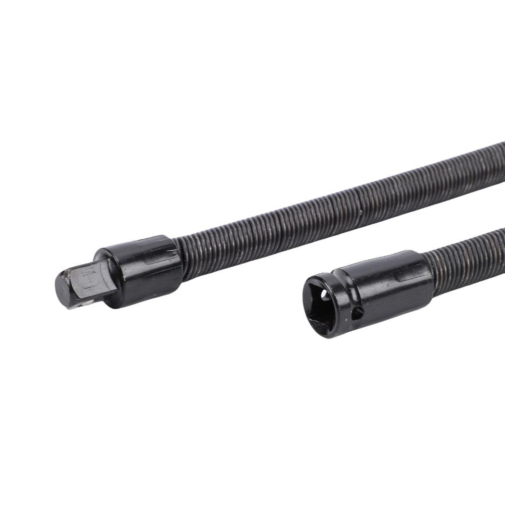 2pcs 1/2 Inch Drive Bendable Socket Extender Flex Reach Tool Industrial Mechanical Projects