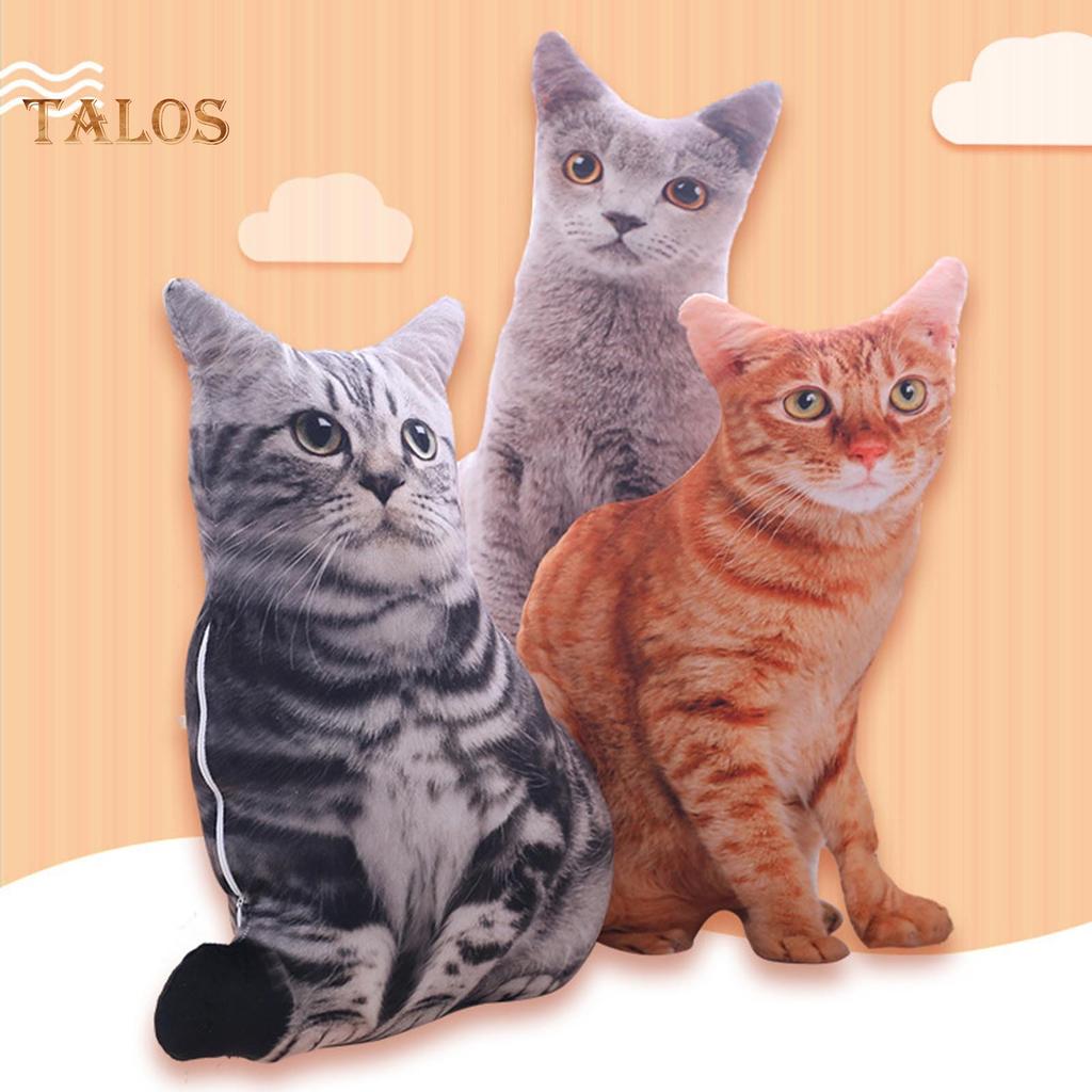 Baby-k 50 см милая имитация трехмерной подушки для кошки с рисунком тигра плюшевая игрушка-кукла