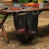 Rustproof Strong Load-bearing Corrosion Resistant Easy Installation Trash Bag Rack Camping Supplies