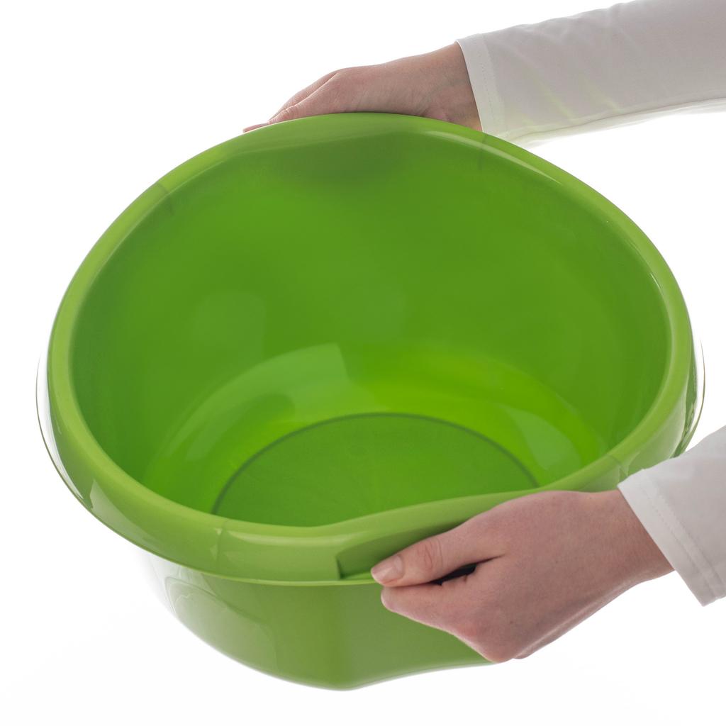 KADAX Пластиковая миска для стирки белья, таз, контейнер с ручками