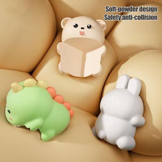 10Pcs Cartoon Animal Furniture Corner Protector Anti-collision Baby Proof Self-adhesive Table Desk Right Angle Sharp Edges Corner Guard Bumper