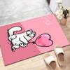 Simon's cat Polyester Carpet, Soft Indoor Mat for Office Chair, Living Room, Computer Desk - Decorative Home Office Rug Design