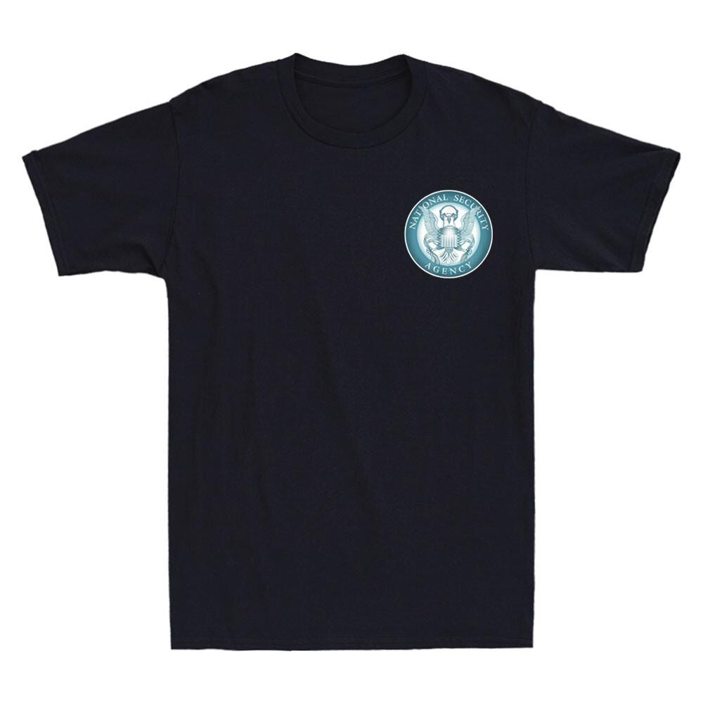 National Security Agency Nsa Spy Data Eagle Sigint Pocket Novelty Unisexs Tshirt