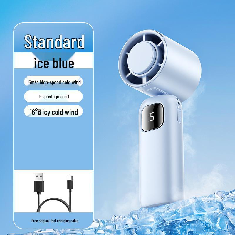 2026 High-Speed Silent Mini Fan for Dorms - Portable Summer Cooler