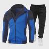 Men's Thickened Hooded Sportswear Suit - Autumn/Winter Long Sleeve Jacket and Pants