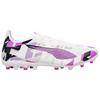 Puma Comfortable Versatile Non-Slip Durable Soccer Shoes Unisex Sneaker White Purple 108791-01